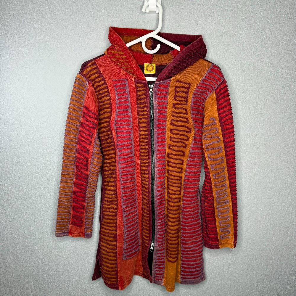 Karma Circle Zip Up Hoodie